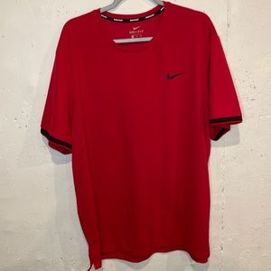 Men’s Nike Nikecourt Dri-Fit performance shirt size XXL / Red